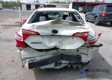 2016 Toyota Corolla L z USA, uszkodzony, nr VIN 5YFBURHE1GP457787